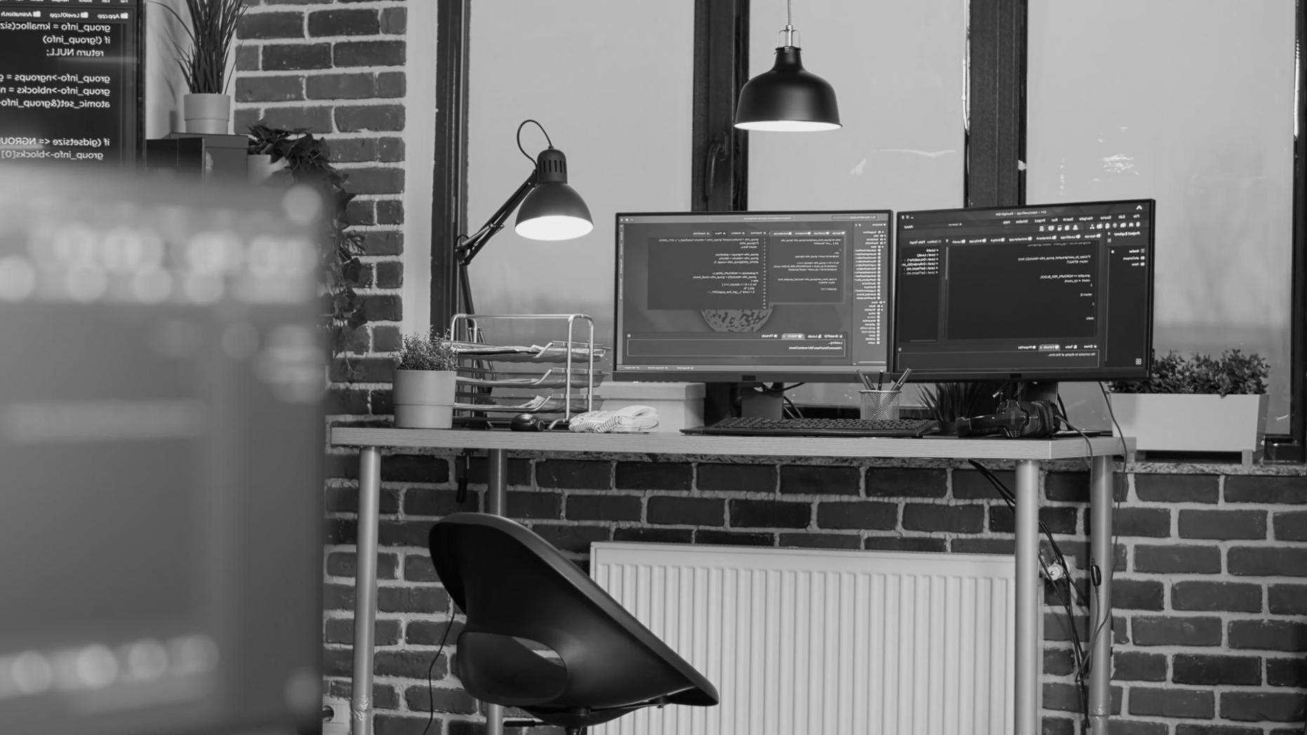 Students working on mobile game marketing campaigns